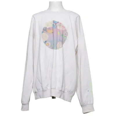 Sweatshirt (Wit) van Whooli Chen x H&M Katoen, Polyester, Elastaan