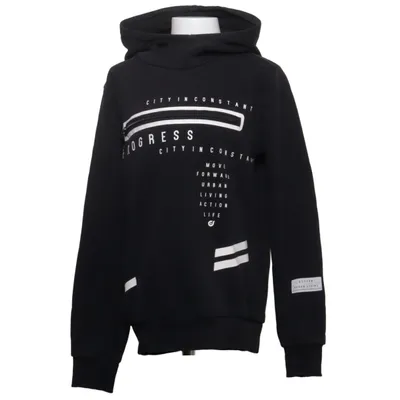 Hoodie (Black) from Woxo 720° Cotton, Polyester
