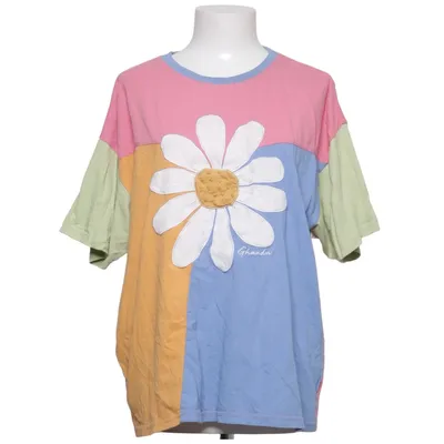 T-shirt (Pink, Blue, Multicolored) from Ghanda Cotton
