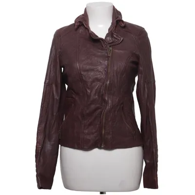 Leather jacket (Purple) from EDC by ESPRIT Leather