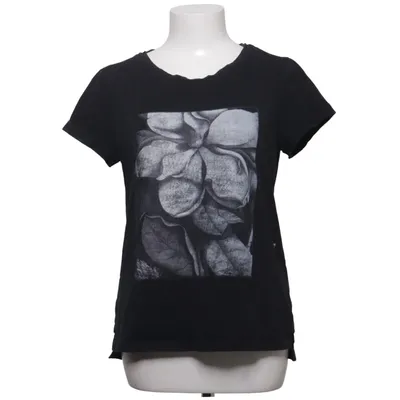 T-shirt (Sort, Grå) fra ESPRIT Bomuld