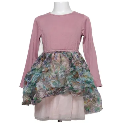 Kleid (Pink, Blau) von Whooli Chen x H&M Elasthan, Polyester