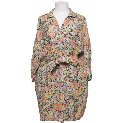 Shirt dress (Yellow, Orange, Multicolored) from Edited Linen, Viscose
