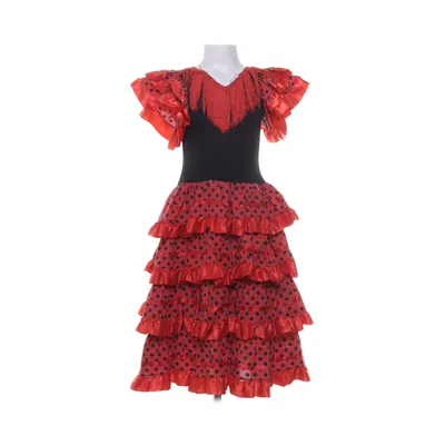 Fancy dress (Red, Black, Multicolored) Cotton, Polyamide, Polyester