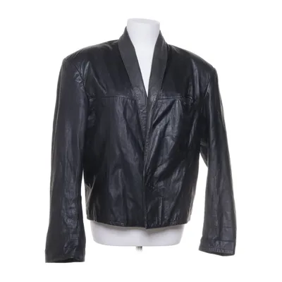 Leren jack (Zwart) van Hollies Acetaat, Polyamide