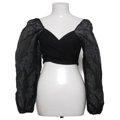 Crop Top (Schwarz) von Femme Luxe