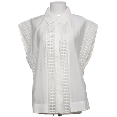 Bluse (Weiß) von Copenhagen Muse Lyocell, Polyester