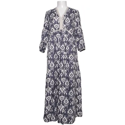 Maxi dress (Blue, White) from Chelsea Rose NYC Linen