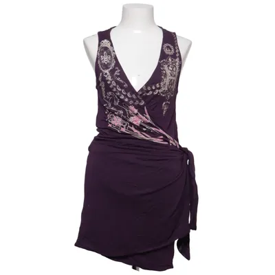 Wrap dress (Purple, Multicolored) from Mango Jeans Viscose