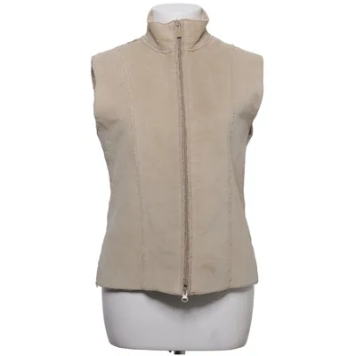 Ytterväst (Beige) från Express Akryl, Skinn, Polyester
