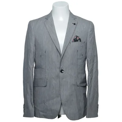 Blazer (Gray) from Dewberry Cotton, Linen