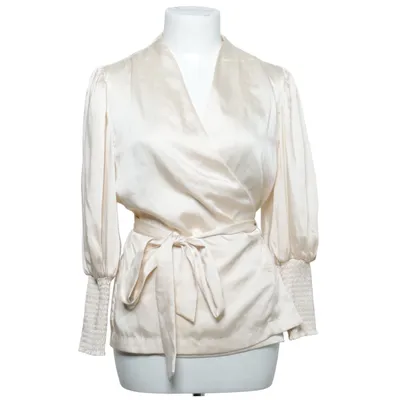 Omlottblus (Beige) från By Malina Återvunnen polyester