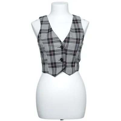 Kostymväst (Svart, Vit, Rosa) från Miss Selfridge Polyester