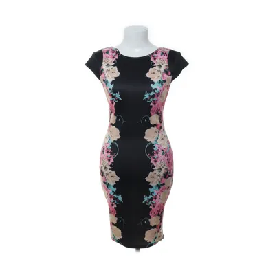 Klänning (Svart, Flerfärgad) från Kardashian Kollection Elastan, Polyester