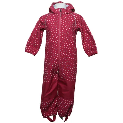 Overall (Red, White) from Happy Kids by Tchibo Elastane, Polyester