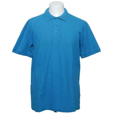 Poloshirt (Blauw) van Active Sportswear Katoen