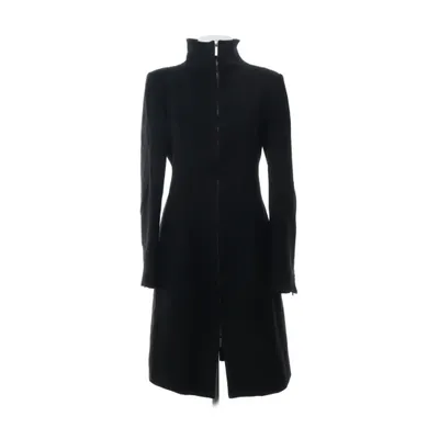 Coat (Black) from Sportmax Elastane, Nylon, Silk, Wool