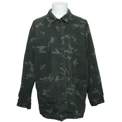 Denim jacket (Green) from Pull & Bear Denim Cotton