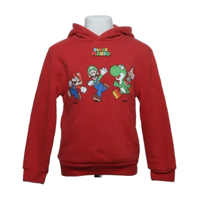 Hoodie (Red, Multicolored) from Super Mario Cotton, Polyester