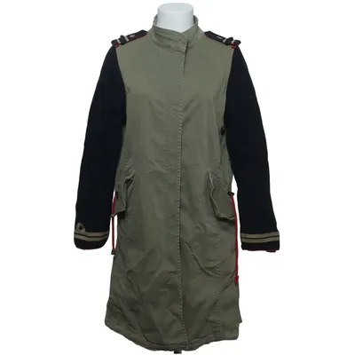 Parka (Green, Blue, Multicolored) from Project Foce Singleseason Cotton, Elastane, Polyamide, Wool