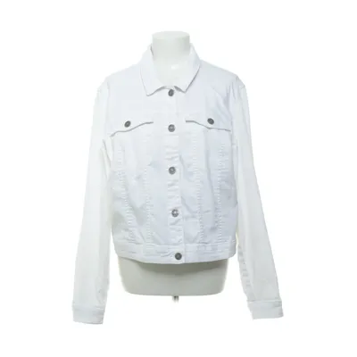 Jeansjacka (Vit) från Noisy May Bomull, Elastan, Polyester