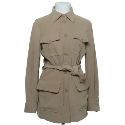 Safari jacket (Beige) from Hennes Collection by H&M Elastane, Polyester