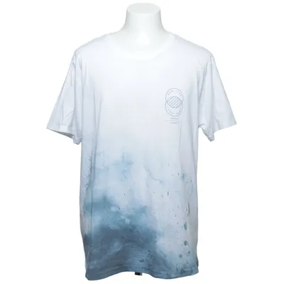 T-shirt (White, Blue, Multicolored) from New Look Men Cotton, Polyester