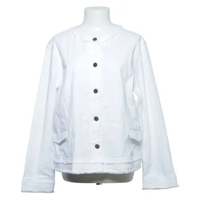 Veste en jean (Blanc) de Le Comte Coton, Élasthane