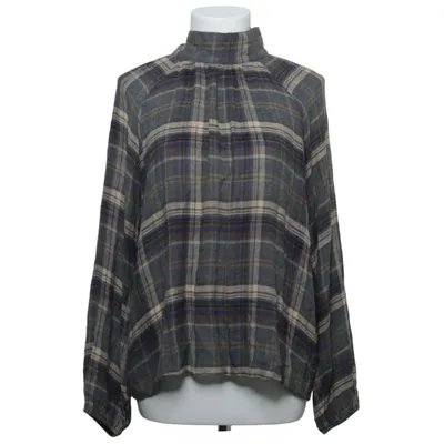 Blouse (Gray, Purple, Beige) from Please