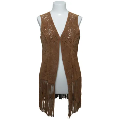 Leren vest (Bruin) van Rino & Pelle Leer