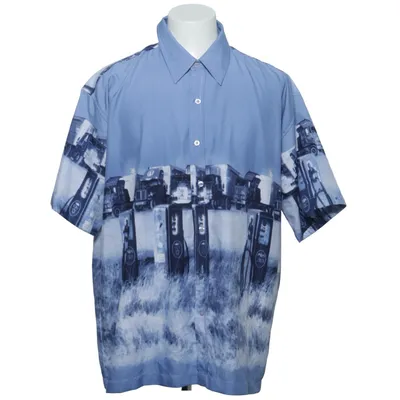 Short sleeve shirt (Blue) from Santino Polyester