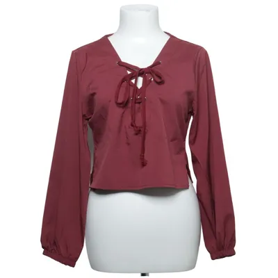 Blouse (Rouge) de Yoins Coton, Polyester