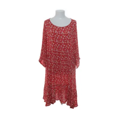 Dress (Red, White) from Isolde Viscose