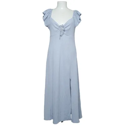 Maxikjole (Blå) fra Lager 157 Elastan, Polyester