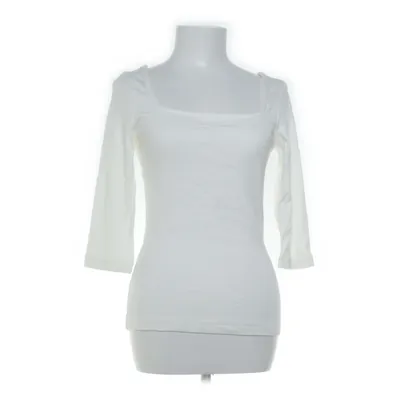 Långärmad t-shirt (Vit) från Design by kappAhl Elastan, Viskos