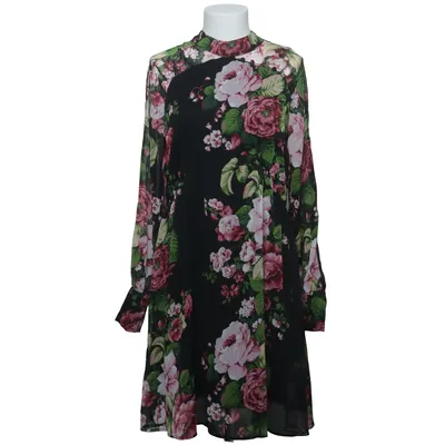 Dress (Black, Multicolored) from Orsay Polyester, Viscose