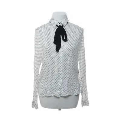 Knytblus (Vit, Svart) från Zara Trafaluc Collection Viskos