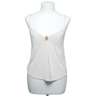 Tanktop (Beige) van Fornarina Elastaan, Viscose
