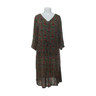 Klänning (Grön, Flerfärgad) från Du Milde Viskos