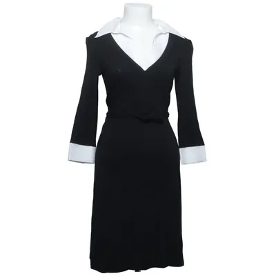 Jurk (Zwart, Wit) van Clockhouse by C&A Elastaan, Polyester, Viscose