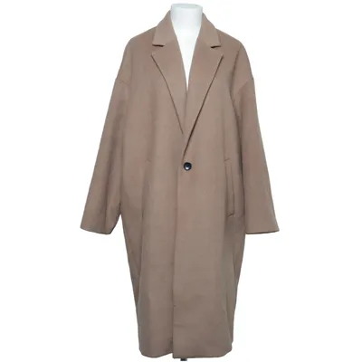 Manteau (Beige) de The Girl Who Polyester, Laine