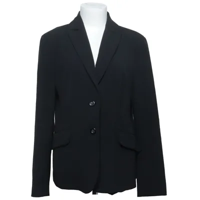 Blazer (Zwart) van Miss H. Elastaan, Polyester, Viscose