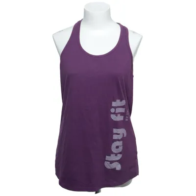 Sports tank top (Purple) from Stay Fit Cotton, Polyester, Viscose