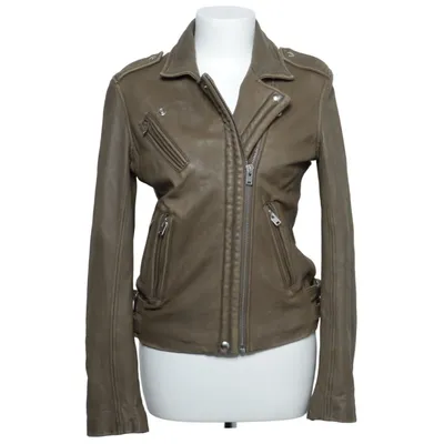 Bikerjacka (HAN) från IRO Skinn, Polyester, Viskos