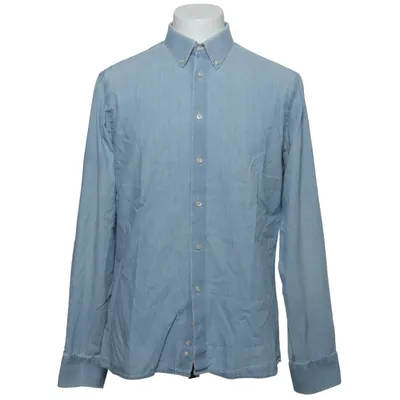 Denim shirt (Blue) from Oscar of Sweden Cotton