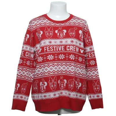 Pull de Noël (Rouge, Blanc) de Disney by Primark Polyamide, Polyester