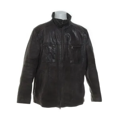 Leather jacket (Brown) from Bonita Men Leather, Polyester