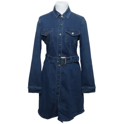 Denim jurk (Blauw) van Tally Weijl Katoen, Elastaan, Polyester, Viscose