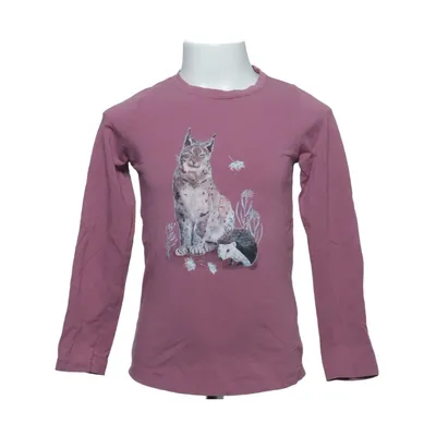 Lange mouwen shirt (Roze) van Salt and Pepper Katoen, Elastaan