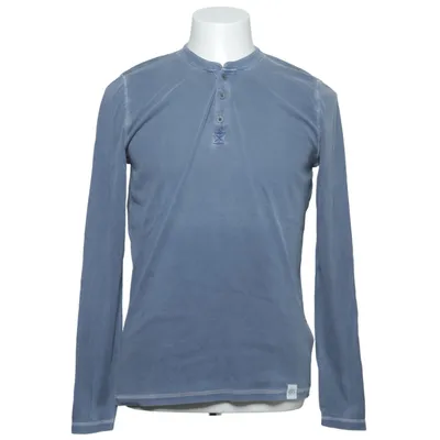 T-shirt manches longues (Bleu) de McNeal Coton biologique